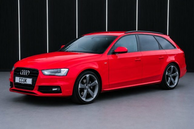 Audi A4 Avant 2.0 Tdi Black Edition Estate S Tronic Q Red #3