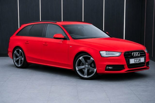Audi A4 Avant 2.0 Tdi Black Edition Estate S Tronic Q Red