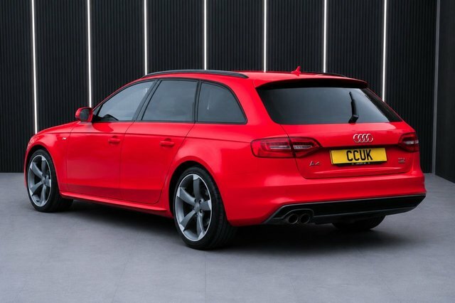 Audi A4 Avant 2.0 Tdi Black Edition Estate S Tronic Q Red #6