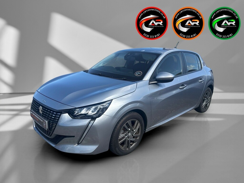 Peugeot 208 Hatchback 1.5 Bluehdi Active Premium 2021 Grey #3
