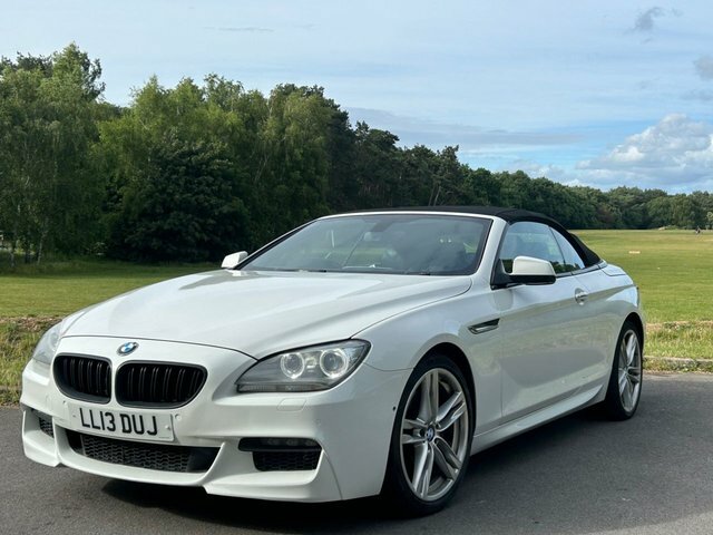 BMW 6 Series 3.0 640D M Sport Convertible Euro Black #4
