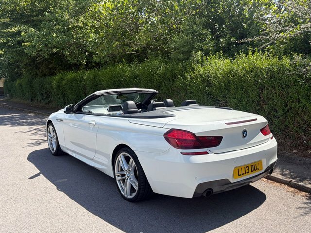 BMW 6 Series 3.0 640D M Sport Convertible Euro Black #5