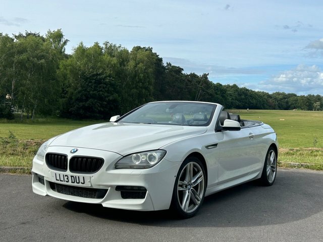 BMW 6 Series 3.0 640D M Sport Convertible Euro Black