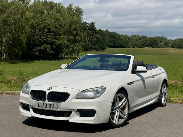 BMW 6 Series 3.0 640D M Sport Convertible Euro Black