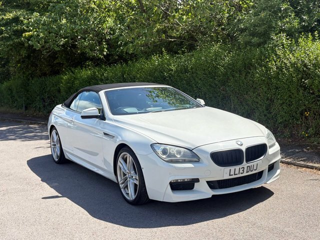 BMW 6 Series 3.0 640D M Sport Convertible Euro Black #2