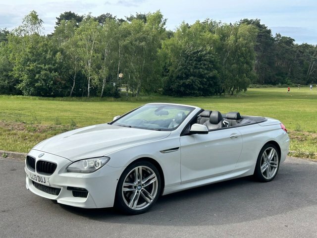 BMW 6 Series 3.0 640D M Sport Convertible Euro Black #2