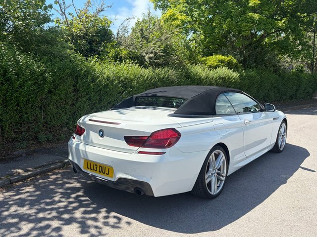 BMW 6 Series 3.0 640D M Sport Convertible Euro Black #4