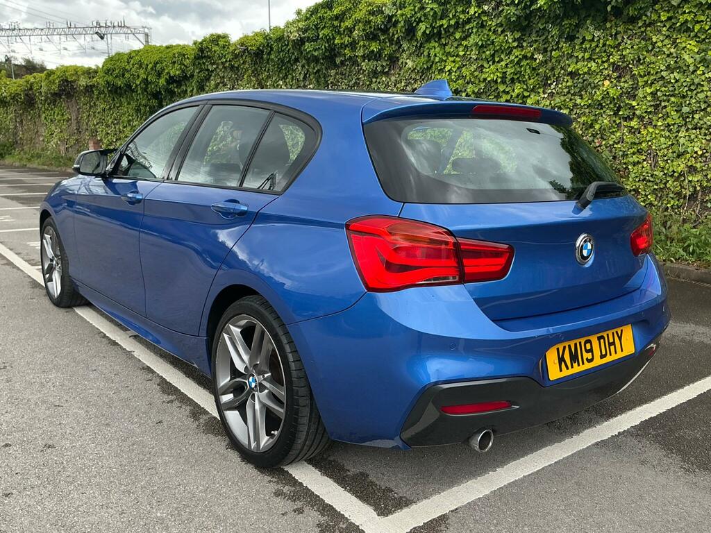 BMW 1 Series 2.0 118D M Sport Euro 6 Ss KM19DHY Blue #4