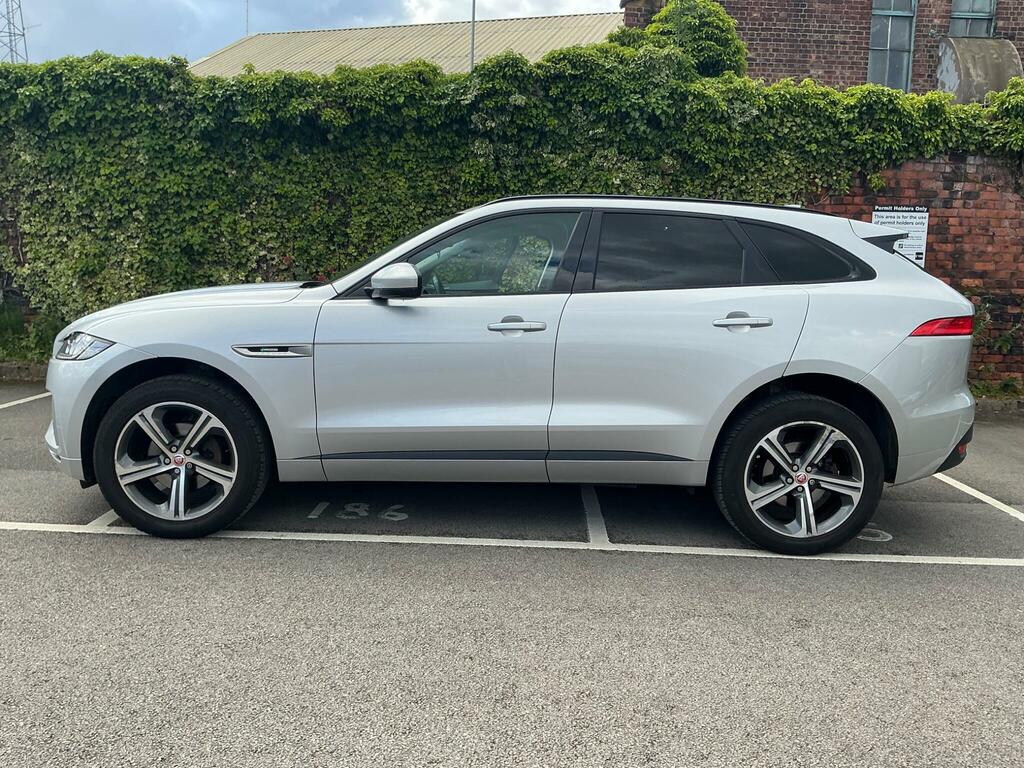 Jaguar F-Pace 2.0 D180 R-sport Awd Euro 6 Ss Silver #6