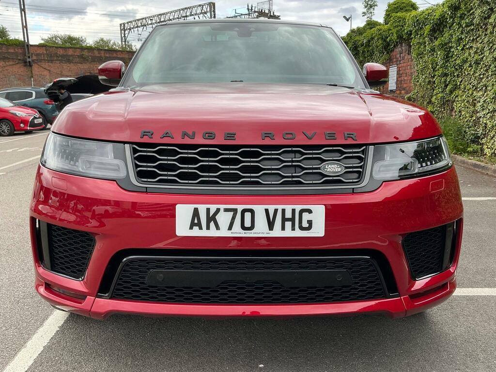 Land Rover Range Rover Sport 2.0 P400e 13.1Kwh Hse Dynamic 4Wd Euro 6 Ss Red
