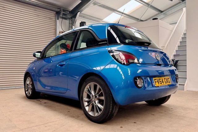 Vauxhall Adam 1.2 16V Jam Hatchback Euro 5 70 Blue #4