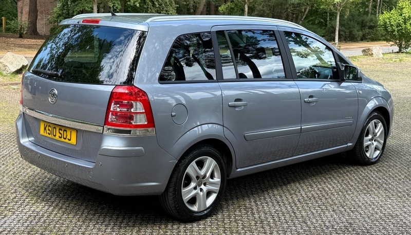 Vauxhall Zafira Exclusiv Blue #13