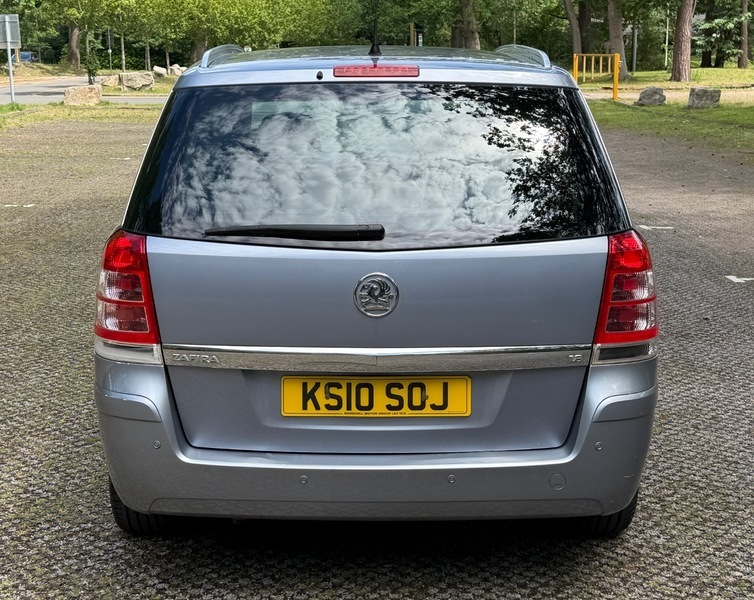 Vauxhall Zafira Exclusiv Blue #7