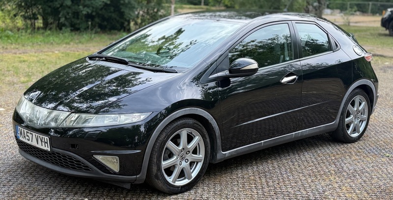 Honda Civic 2.0 I-vtec Type R Gt 13X Services Black #12
