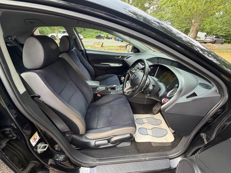 Honda Civic I-vtec Ex I-shift Black #4