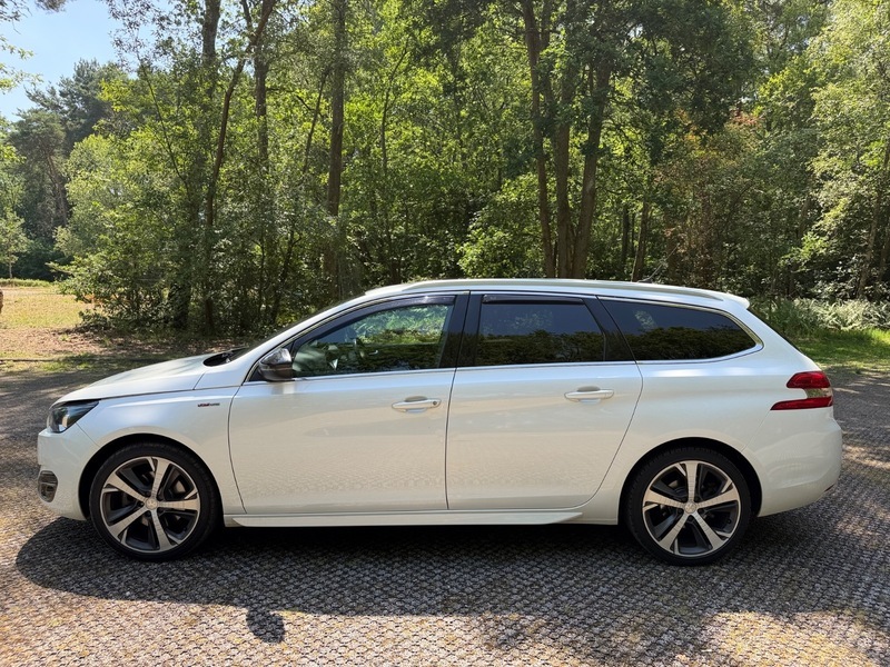 Peugeot 308 Blue Hdi S S White #6