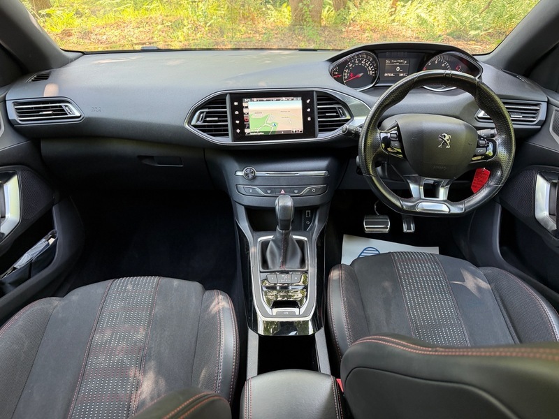 Peugeot 308 Blue Hdi S S White #2