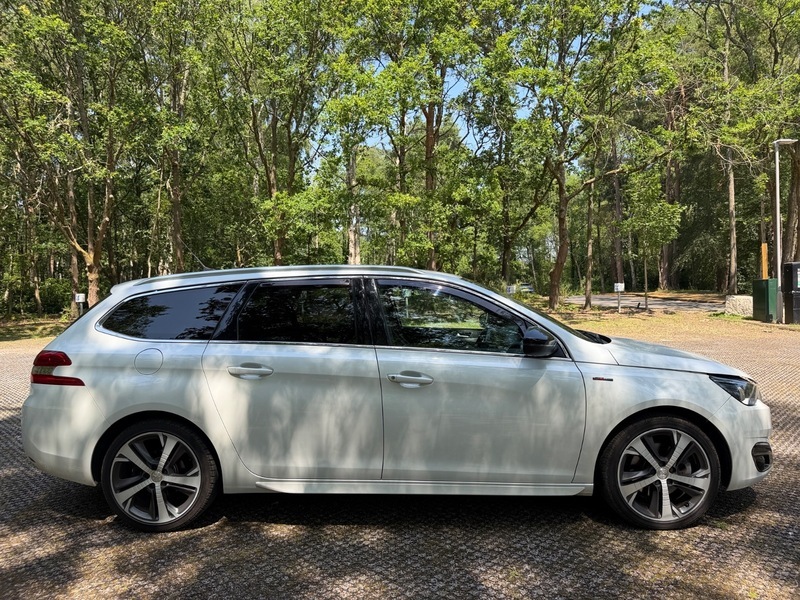 Peugeot 308 Blue Hdi S S White #5