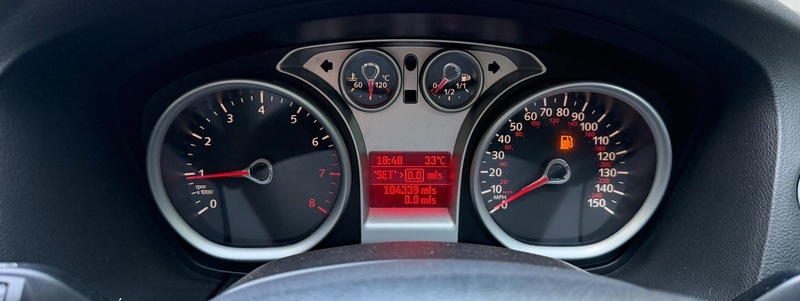 Ford Focus 1.6 Zetec Hatchback Euro 5 105 Blue #2