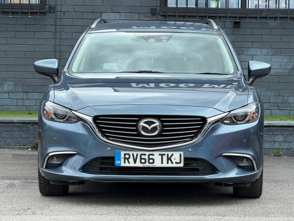Mazda 6 2.2 Skyactiv-d Sport Nav Tourer Euro 6 Ss Blue #6