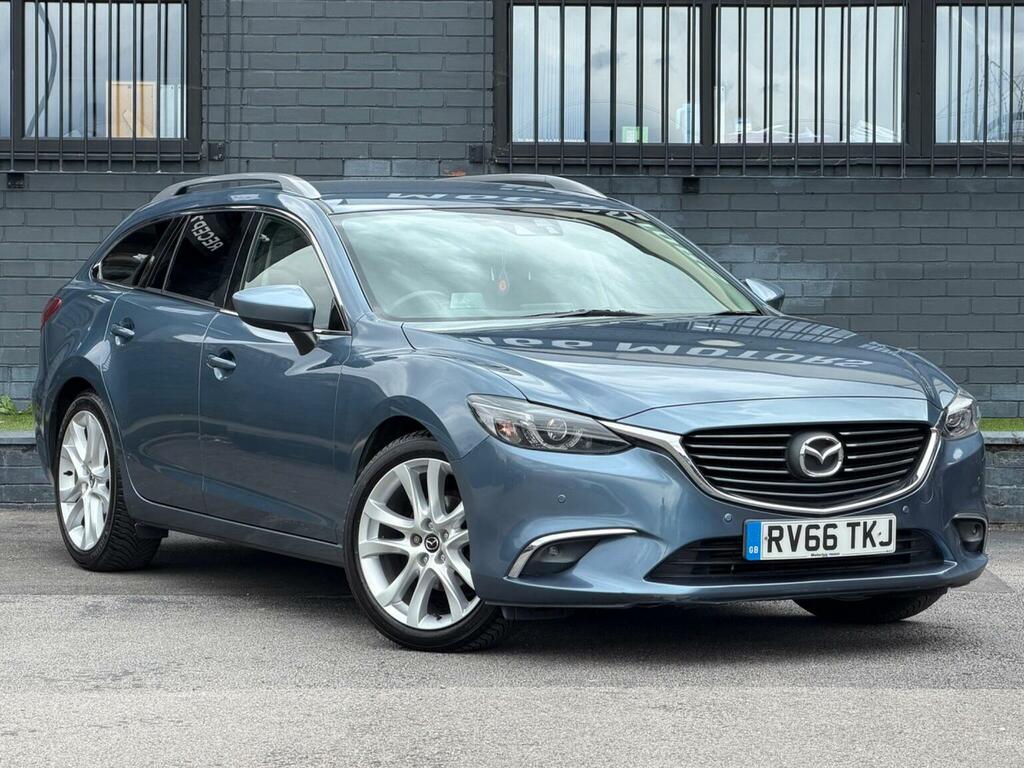 Mazda 6 2.2 Skyactiv-d Sport Nav Tourer Euro 6 Ss Blue