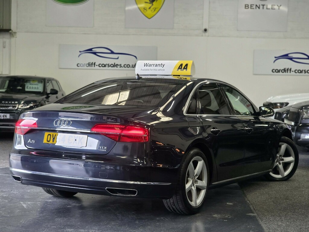 Audi A8 Saloon 4.2 Tdi V8 Se Executive 201464 OV64CXK Blue #5