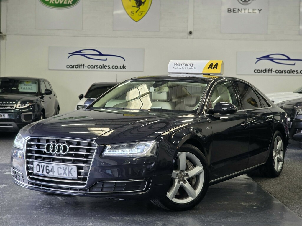 Audi A8 Saloon 4.2 Tdi V8 Se Executive 201464 OV64CXK Blue #4