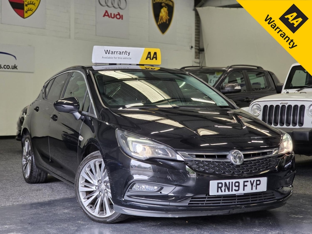 Vauxhall Astra Hatchback 1.6 Cdti Blueinjection Griffin 201919 Black