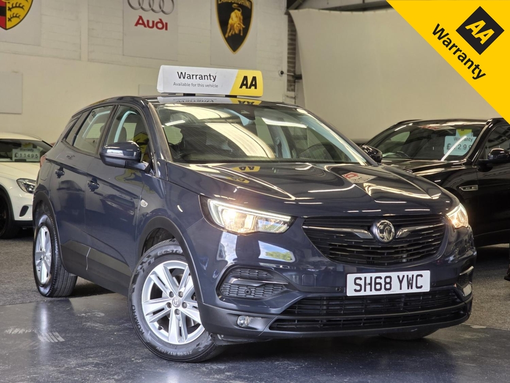 Vauxhall Grandland X Suv 1.6 Turbo D Blueinjection Se 201868 Grey