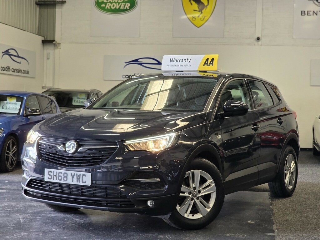 Vauxhall Grandland X Suv 1.6 Turbo D Blueinjection Se 201868 SH68YWC Grey #3