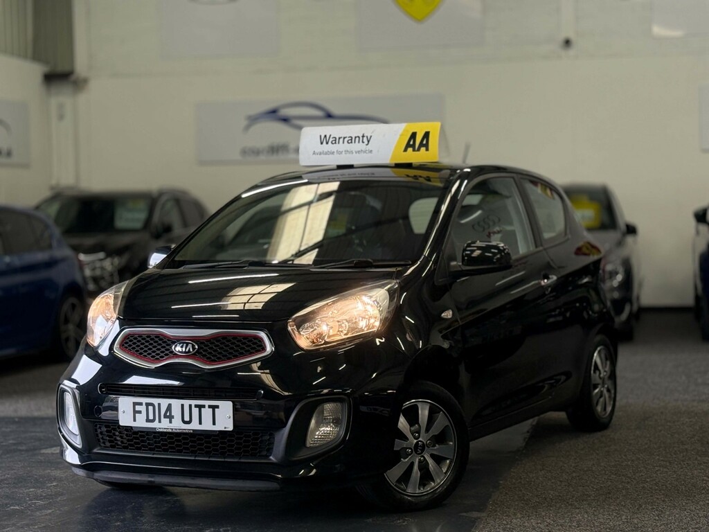 Kia Picanto Hatchback 1.0 Vr7 201414 FD14UTT Black #3
