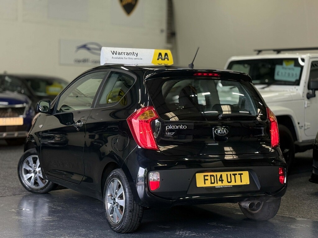 Kia Picanto Hatchback 1.0 Vr7 201414 FD14UTT Black #6