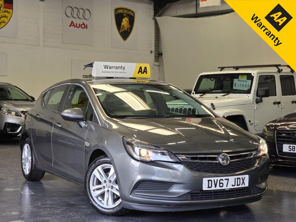 Vauxhall Astra 1.6 Cdti Ecotec Blueinjection Tech Line Nav Grey