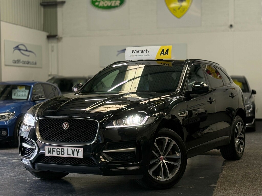 Jaguar F-Pace 2.0 D180 R-sport Black #4