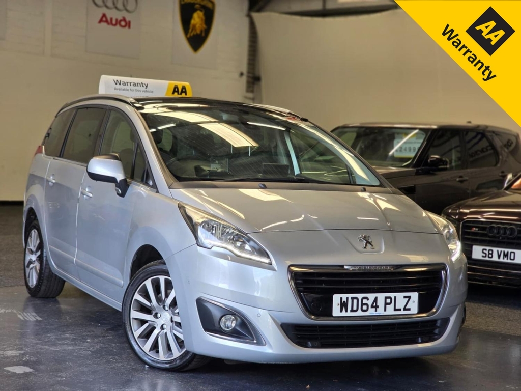 Peugeot 5008 Mpv 2.0 Hdi Allure 201464 Silver