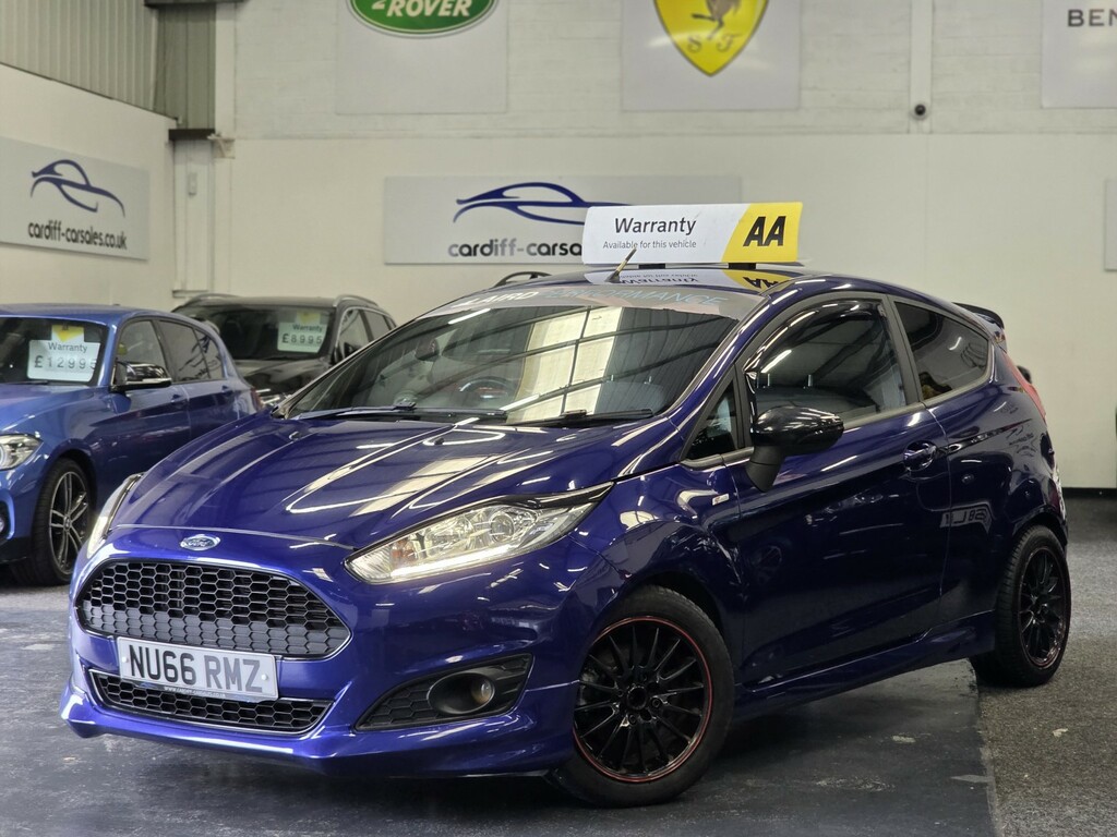 Ford Fiesta 1.0 T Ecoboost St-line Blue #4