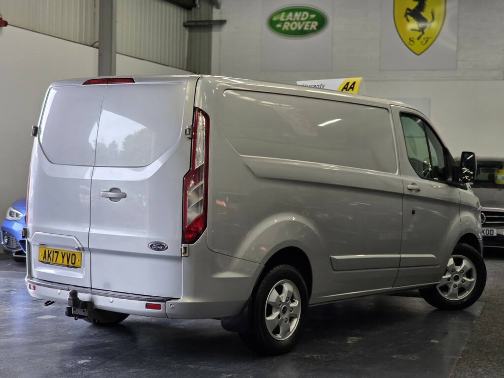 Ford Transit Custom Panel Van 2.0 Tdci 290 Limited 201717 AK17YVO Silver #4