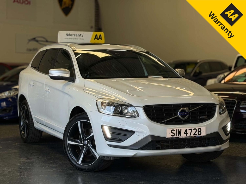Volvo XC60 2.0 R-design Lux D4 181Hp White