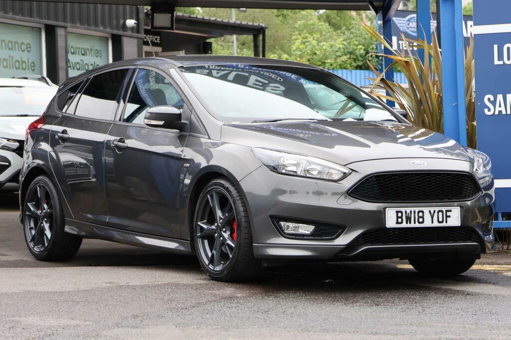 Ford Focus 1.0T Ecoboost St-line X Euro 6 Ss BW18YOF Grey #2