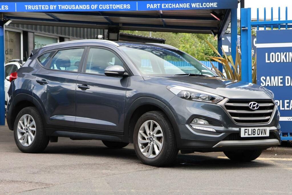 Hyundai Tucson 1.6 Gdi Blue Drive Se Nav Euro 6 Ss FL18OVN Grey #2