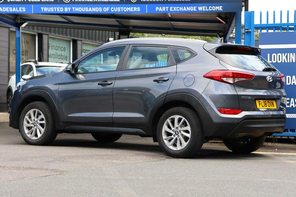 Hyundai Tucson 1.6 Gdi Blue Drive Se Nav Euro 6 Ss FL18OVN Grey #5