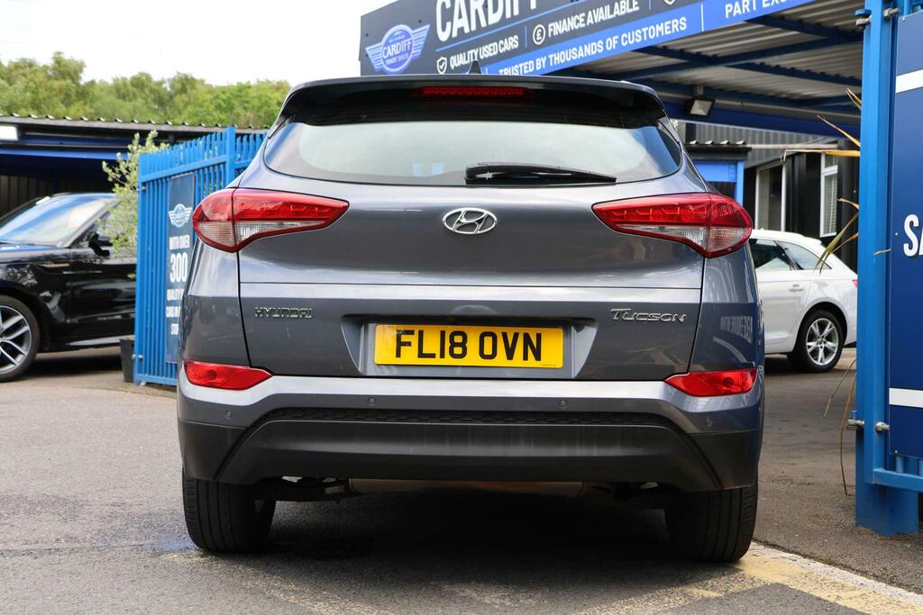 Hyundai Tucson 1.6 Gdi Blue Drive Se Nav Euro 6 Ss FL18OVN Grey #6