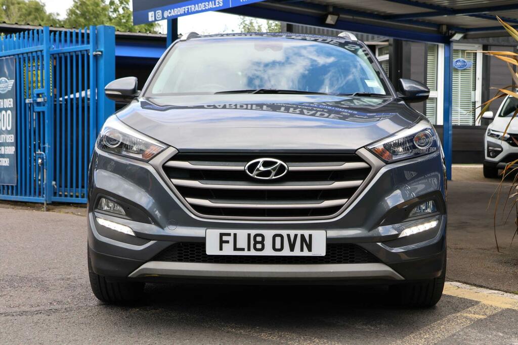 Hyundai Tucson 1.6 Gdi Blue Drive Se Nav Euro 6 Ss FL18OVN Grey #3