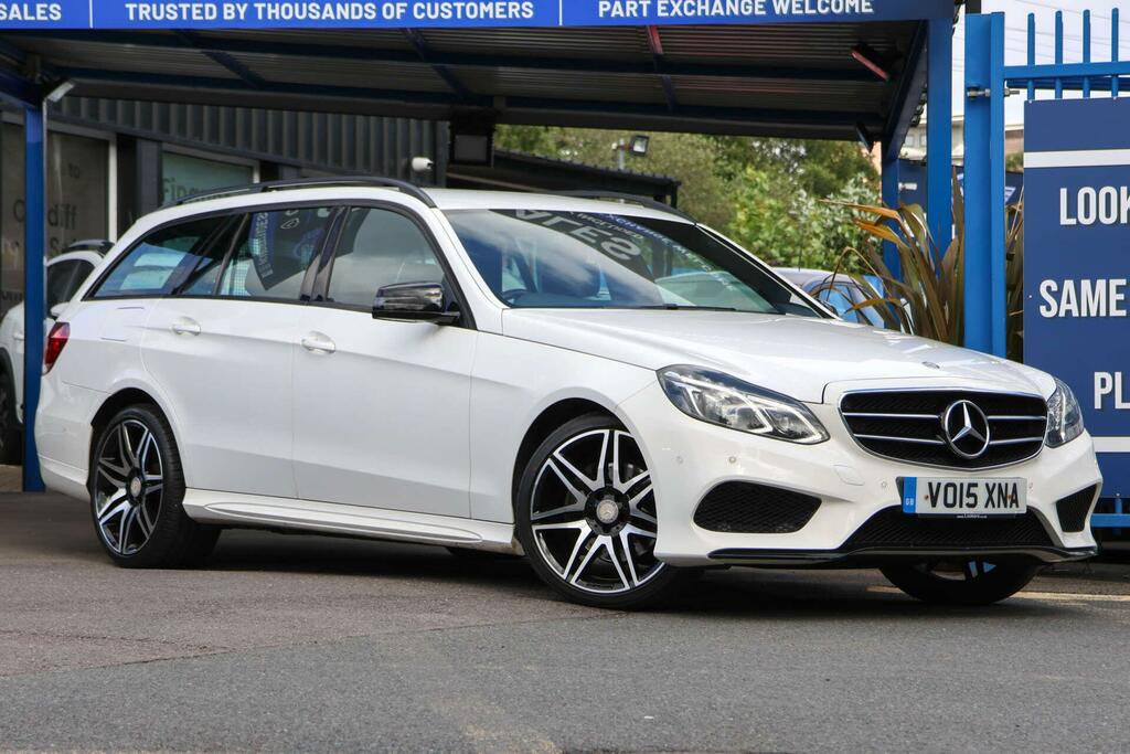 Mercedes-Benz E Class 2.1 E220 Bluetec Amg Night Edition G-tronic Euro White