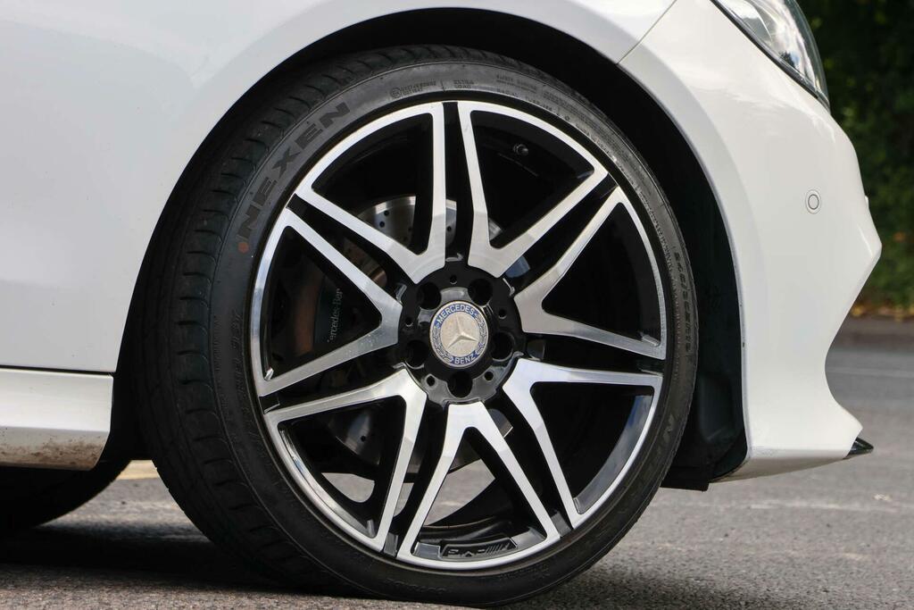 Mercedes-Benz E Class 2.1 E220 Bluetec Amg Night Edition G-tronic Euro VO15XNA White #5
