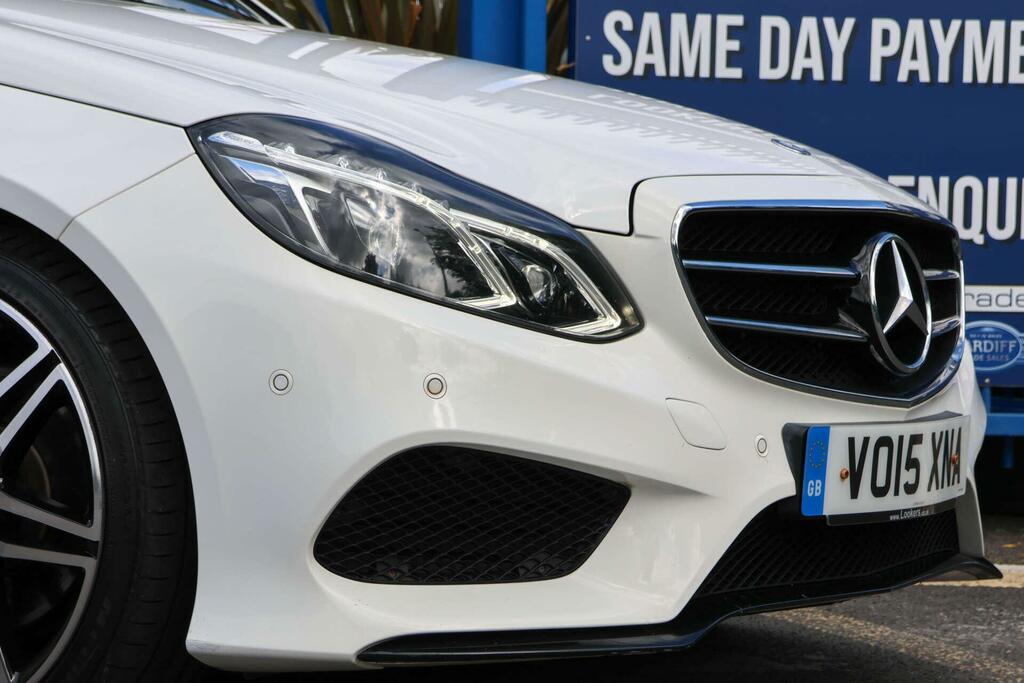 Mercedes-Benz E Class 2.1 E220 Bluetec Amg Night Edition G-tronic Euro VO15XNA White #4