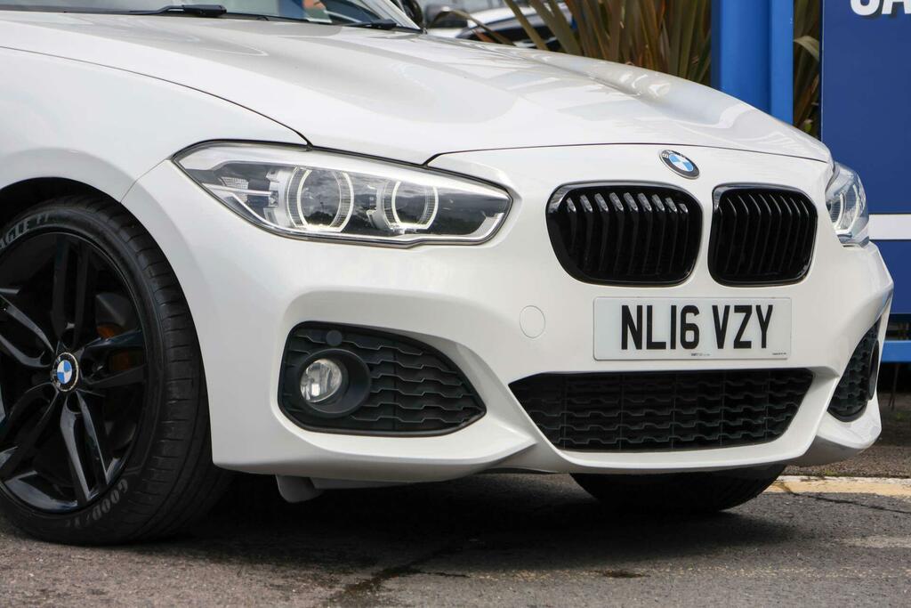 BMW 1 Series M Sport White #4