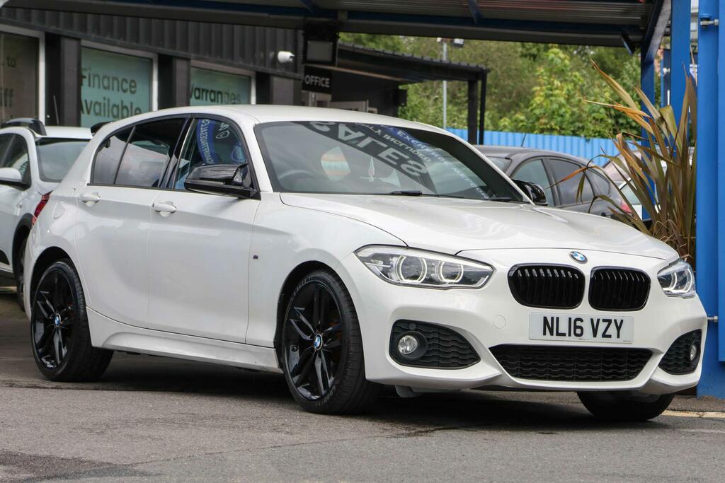 BMW 1 Series M Sport White #2