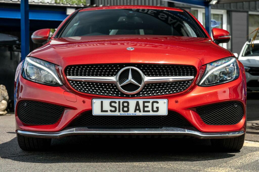 Mercedes-Benz C Class Amg Line Red #3