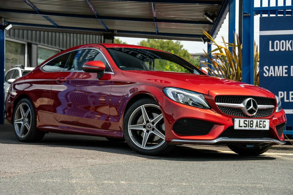 Mercedes-Benz C Class Amg Line Red